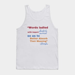 BG3 Elminster Quote Tank Top